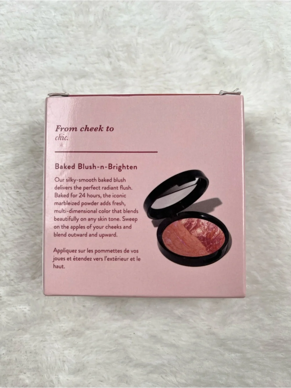 Laura Geller Baked Blush-n-Brighten Duo Ethereal Rose Sateen Berry New